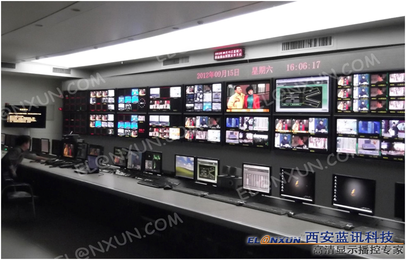 广播电视台信息展示系统引进西安蓝讯多媒体信息发布系统