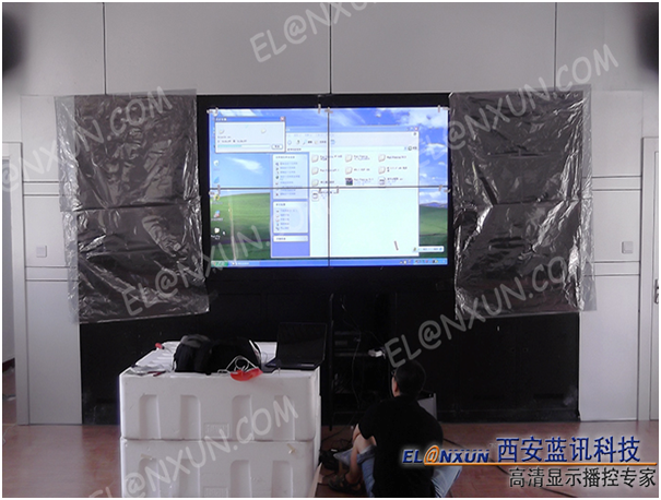 西安市公交公司调度中心液晶大屏幕拼接系统项目