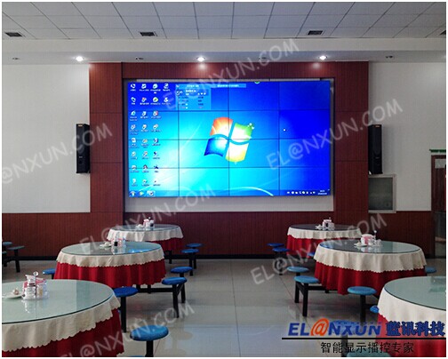 部队智能信息化建设平台启用西安蓝讯液晶拼接系统