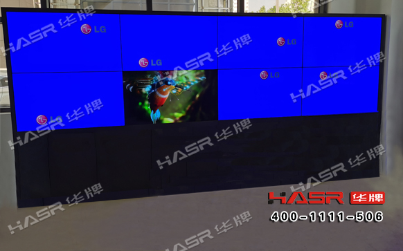 华牌49寸液晶拼接屏助力宝鸡小区监控系统项目